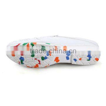 Fashion pu Leather Peas Shoes Casual for Men High Quality, Adults Camouflage Men Casual Shoes Sample for Male photo-3