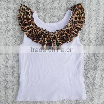 Wholesale Cheap Ruffle Shirts Toddler Baby Tank Top photo-5