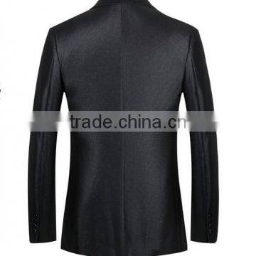 Formal Business Black Pant Mens Designer Coat Suits photo-2