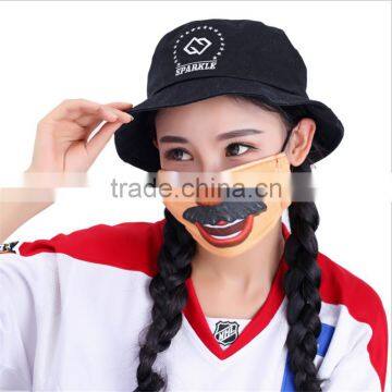 Fashion Emoji Cute Cartoon High Quality Girl Women Mouth Mask Anti-dust Face Shield Mouth Mask photo-2