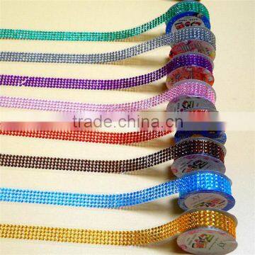 Acrylic Rhinestone Tape Sticker Self-Adhesive DIY Scrapbook Decor photo-5
