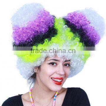 Colorful Party Wigs Wholesale Synthetic Hair Fashion Woman Wig Full Cap Wigs Synthetic Lace Front photo-2