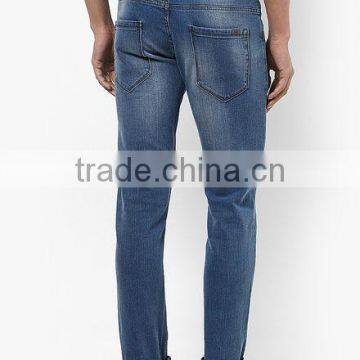 New Denim Jeans Pattern Man's Blue Sexy Low Rise Skinny Fit Jeans photo-2