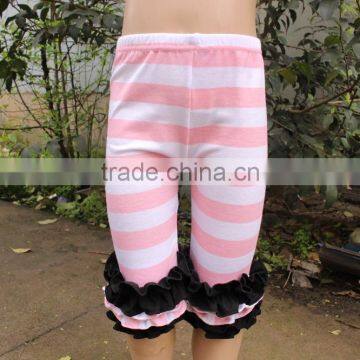 Baby Girls Summer Cotton Icing Capris Wholesale Teen Girls 2017 Fashion Stripe Capris Boutique photo-6