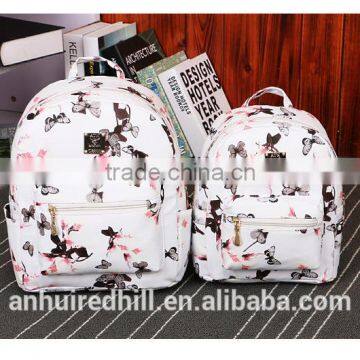 2016 New Leather School Bag Backpack photo-2
