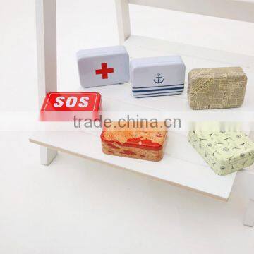 R1837H Manufacturer Square Tin Box Metal Storage Box Wholesale Gum Tin Box photo-4