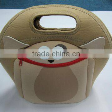 GR-W0156 cute thermal neoprene lunch bag for kid