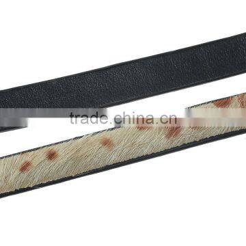 Real leather Horsehair Jewelry Rope Multicolor Spot 11.5mm( 4/8"), 1 Yard