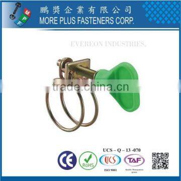 Made in Taiwan Strong Stainless Steel Schlauchklemmen Flexible Butterfly Handle Type Hose Clamp photo-6