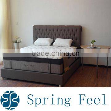 Extra Comfortable Euro Top Pocket Spring Mattress Bedroom Furniture Sets photo-4