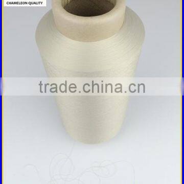 Semi Dull Polyester Color Weft Yarn 150D/130TPM photo-3