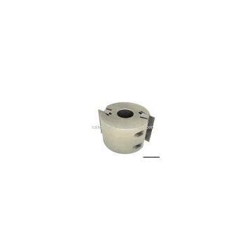 profile cutter heads with hydraulic centering and clamping