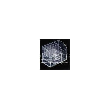 Unique Polishing Acrylic Storage Box / Acrylic Product Display With Drawer