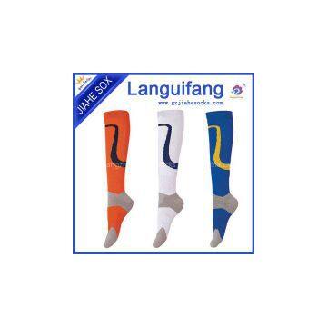 Customized Logo Knee High Soccer Sock Sport Football Socks photo-2