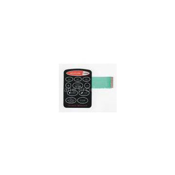 PET Moisture Proof Membrane Switch With 25mA - 100mA Rated Current