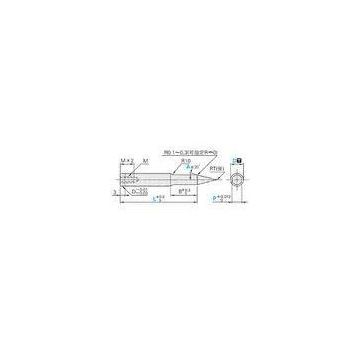 DIN Tapped Pilot Punches TiCN / HW Coating 58 - 62HRC for Press Die Equipment