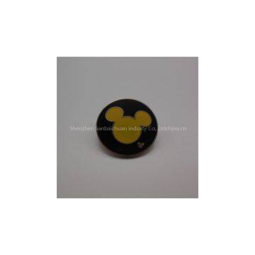Custom metal button badge