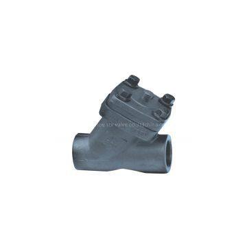 Forged Y Type check valve