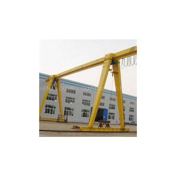 Electric hoist gantry crane with pendant control