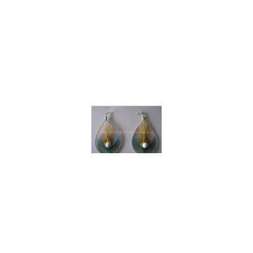 Selling Thread Earring W/Pearl