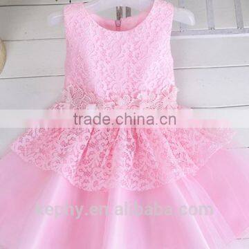 2017 Cotton inside dress flower dress wedding dress lace dress