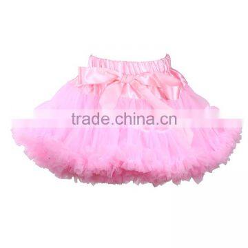 2016 western style noble pink fluffy cute wearing fashion tutu skirt for girl