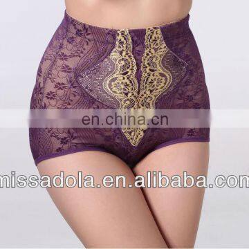 Missadola 2014 New women sexy lingerie/babydoll/sleepwear high waist body shaper panties