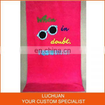 Personalized Beach Towels for Adults,Promotional Cotton Towel Material