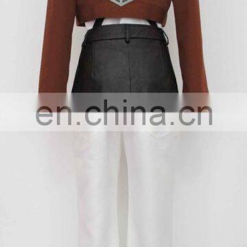 Rose-team Fantasia Anime Cosplay Lolita Made Attack on Titan Military Police Unicorn Uniform Cosplay Costme