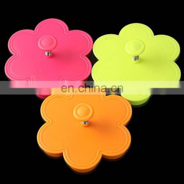 PP plastic handmake flower shape biscuits cutter stamper for flower biscuit