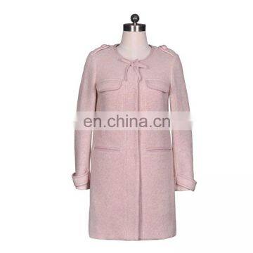 Korean Fashion Medium Long Winter Coat For Women