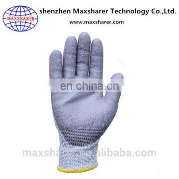 Safety Cleanroom PU palm Fit Carbon ESD Gloves