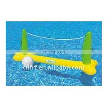 Inflatable volleyball pool game