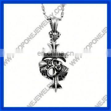 2014 Men's Special Design China Gothic druzy skull pendant