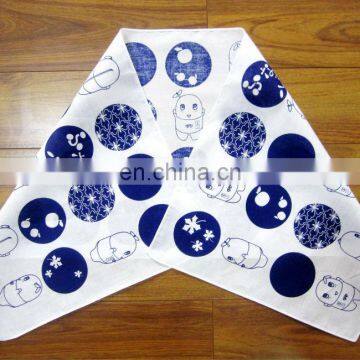 Tennugui wrepping cloth washing towel qualited cotton printed