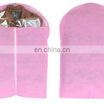 pink garment bags