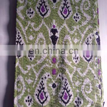 Supplier of Kantha Blankets & Quilts , Handmade Kantha Ikat Quilts Wholesale Lot