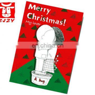 Christmas gift card paper greeting card (ZY19-5183)