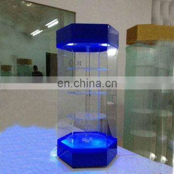 led illuminated acrylic lighted display case