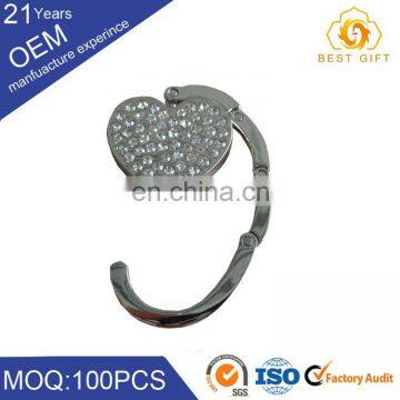 Custom Foldable Table Bag Hook Hunger for Ladies Hand Bag Purse photo-2