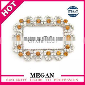 shining rhinestone buckle for wedding invitation card