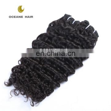 No tangle no shedding no lice 100% natural brazilian deep wave human hair