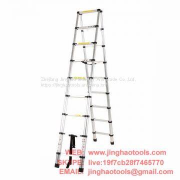 2.6m+2.6m Telescopic Combination Ladder