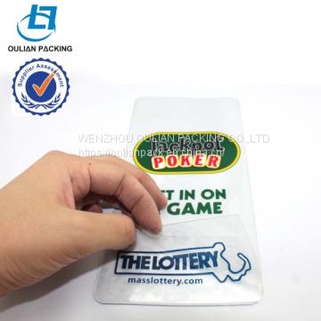 Pvc Clear Lottery Slip photo-2