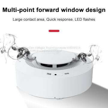 Warehouse 433mhz Wireless Networking Smoke Detector Sensor Detector Alarm for Kitchen Cooking photo-4