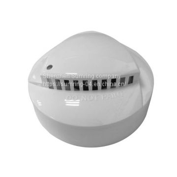 Optical smoke detector mains smoke alarm smoke and heat detector for fire safety