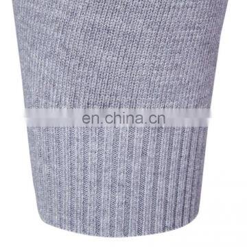 Basic Style Turtle Neck High Collar Solid Color Men Sweaters photo-6