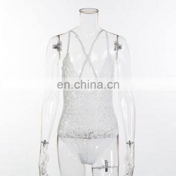 2021 New Arrival Women's Sleepwear Lingerie Sexy Hot Transparent Sexy Woman Lingeries Women One Piece Body Suit photo-6