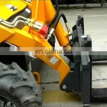 Mini pallet forks for front end loader tractor