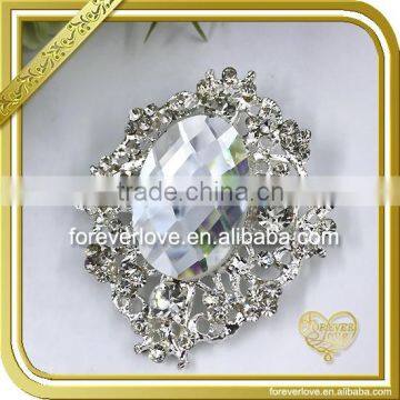 Fashion jewelry tear drop brooch for wedding design FB033